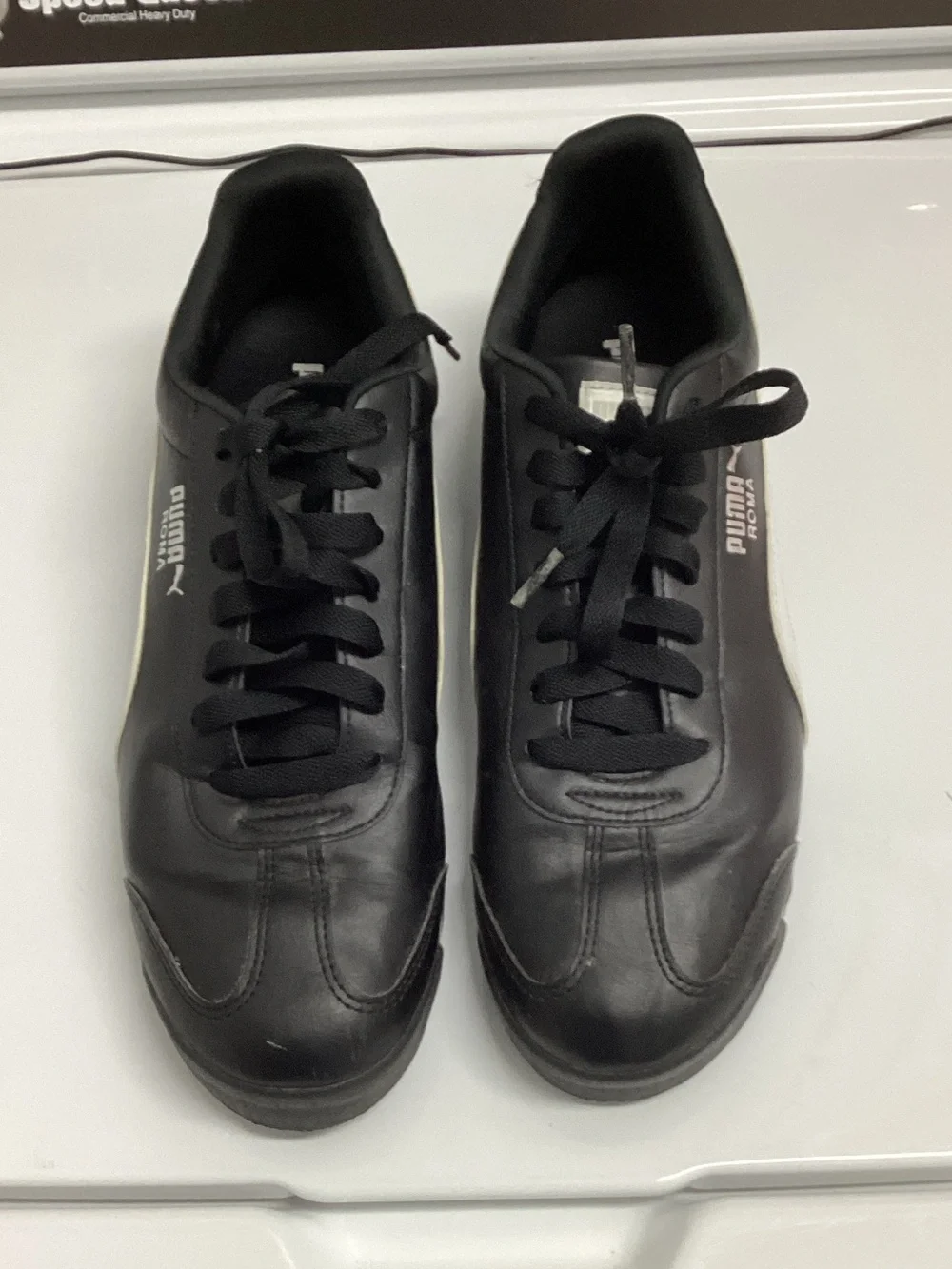 Puma Men’s Black Low-Profile Lace-Up Sneakers